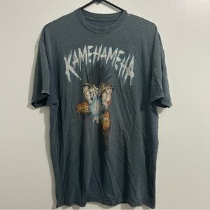Dragonball Z Kamehameha Shirt Size XL Anime Ripple Junction Gray Cartoon Goku
